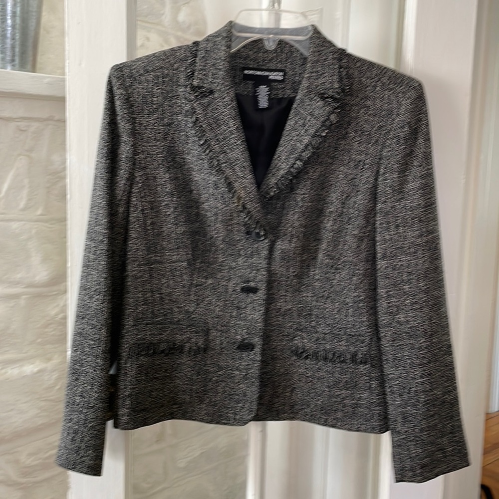 Black and White suit Blazer, size 10p